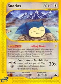 Snorlax - Skyridge - Pokemon card