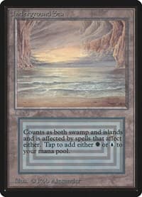 Underground Sea - Beta Edition - Magic: The Gathering card