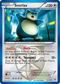 Snorlax (Team Plasma) - Plasma Storm - Pokemon card