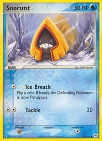 Snorunt - EX Hidden Legends - Pokemon card