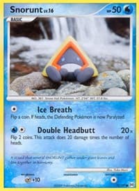 Snorunt - Arceus - Pokemon card