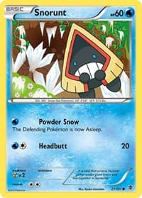 Snorunt - Plasma Blast - Pokemon card