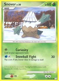 Snover - Mysterious Treasures - Pokemon card