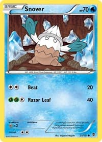 Snover - Plasma Blast - Pokemon card