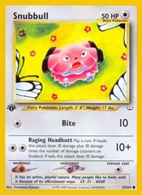 Snubbull - Neo Revelation - Pokemon card