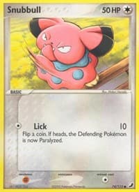 Snubbull - EX Unseen Forces - Pokemon card