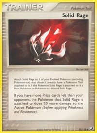 Solid Rage - EX Unseen Forces - Pokemon card