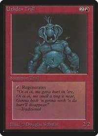 Uthden Troll - Beta Edition - Magic: The Gathering card