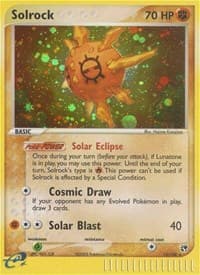 Solrock - EX Sandstorm - Pokemon card