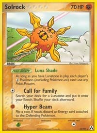 Solrock - EX Legend Maker - Pokemon card