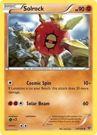 Solrock - XY Base Set - Pokemon card