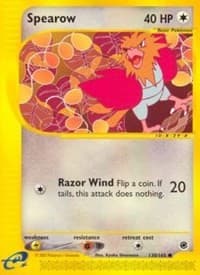 Spearow - Expedition - Pokemon card