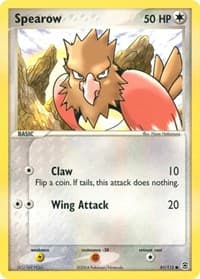 Spearow - EX FireRed & LeafGreen - Pokemon card