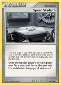Speed Stadium - Diamond and Pearl - Pokemon card