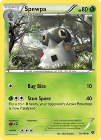 Spewpa - XY Base Set - Pokemon card