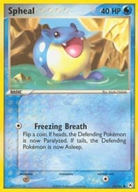 Spheal - EX Hidden Legends - Pokemon card