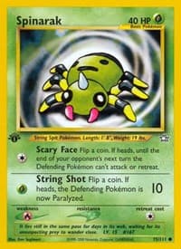 Spinarak - Neo Genesis - Pokemon card