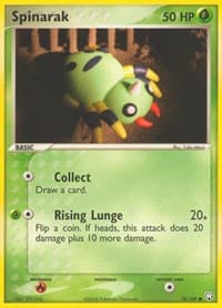 Spinarak - EX Team Rocket Returns - Pokemon card