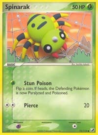 Spinarak - EX Unseen Forces - Pokemon card