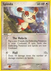 Spinda - EX Hidden Legends - Pokemon card