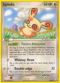 Spinda - EX Legend Maker - Pokemon card