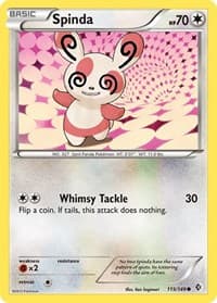 Spinda - Boundaries Crossed - Pokemon card
