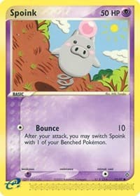 Spoink - EX Dragon - Pokemon card