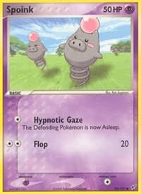 Spoink - EX Deoxys - Pokemon card