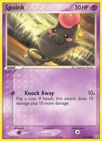Spoink - EX Emerald - Pokemon card