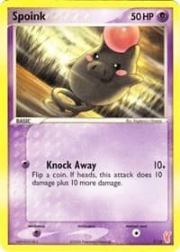Spoink - EX Trainer Kit 2: Plusle & Minun - Pokemon card