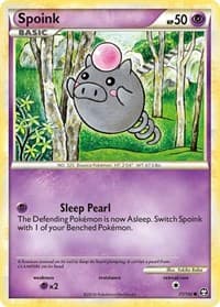 Spoink - Triumphant - Pokemon card