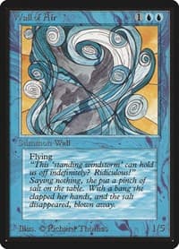 Wall of Air - Beta Edition - Magic: The Gathering card