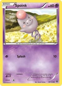 Spoink - XY Base Set - Pokemon card