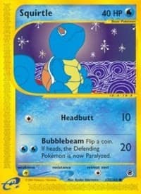 Squirtle (132) - Expedition - Pokemon card