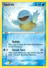 Squirtle - EX FireRed & LeafGreen - Pokemon card