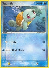 Squirtle - EX Crystal Guardians - Pokemon card