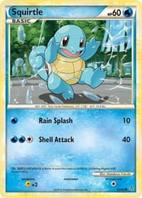 Squirtle - Unleashed - Pokemon card