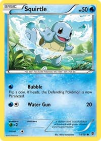 Squirtle - Plasma Blast - Pokemon card