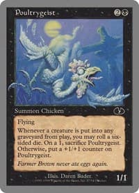 Poultrygeist - Unglued - Magic: The Gathering card