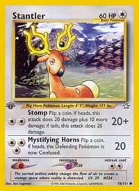 Stantler - Neo Genesis - Pokemon card
