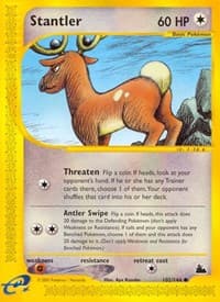 Stantler - Skyridge - Pokemon card