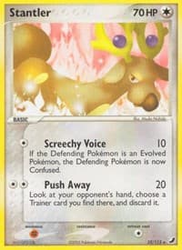 Stantler - EX Unseen Forces - Pokemon card