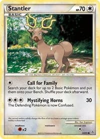 Stantler - Unleashed - Pokemon card