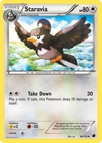 Staravia - Plasma Freeze - Pokemon card