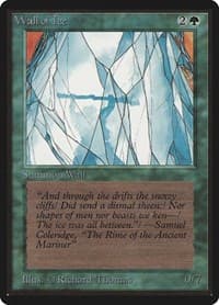 Wall of Ice - Beta Edition - Magic: The Gathering card