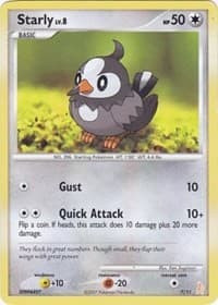 Starly - DP Trainer Kit: Manaphy & Lucario - Pokemon card
