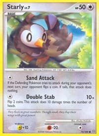 Starly - Stormfront - Pokemon card