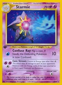 Starmie - Neo Revelation - Pokemon card