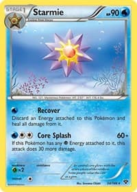 Starmie - XY Base Set - Pokemon card