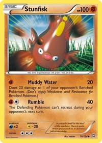 Stunfisk - Dragons Exalted - Pokemon card